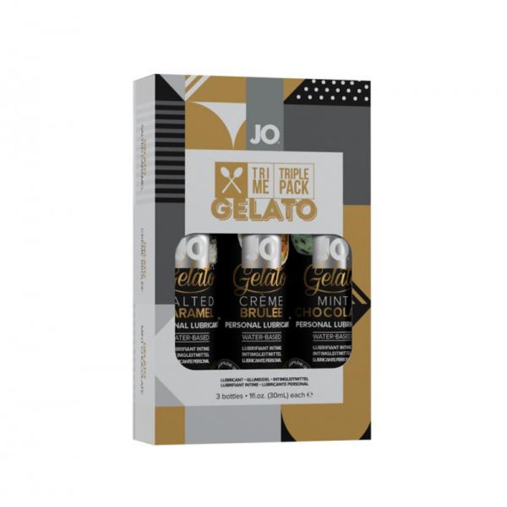 JO Tri Me Gelato Triple Pack - Flavored Lubricants