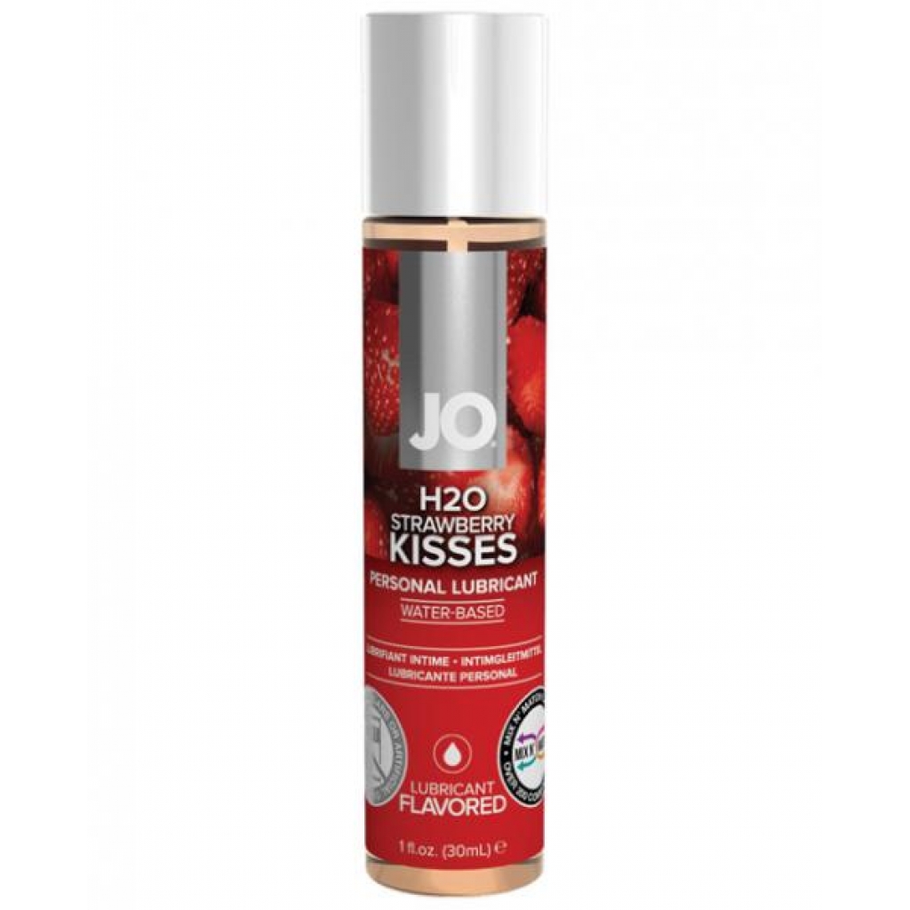 System JO H2O Flavored Lubricant - Strawberry Kiss 1.oz