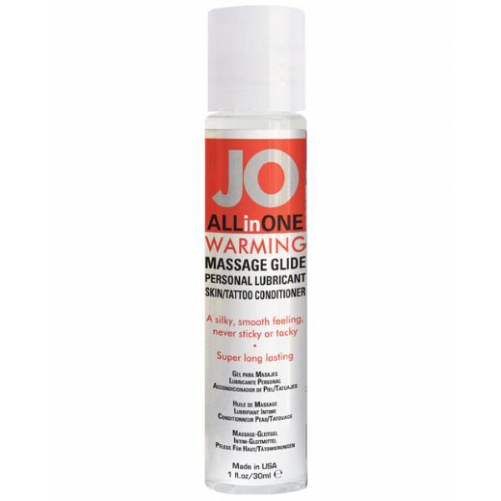 JO All In One Massage Glide Warming 1oz