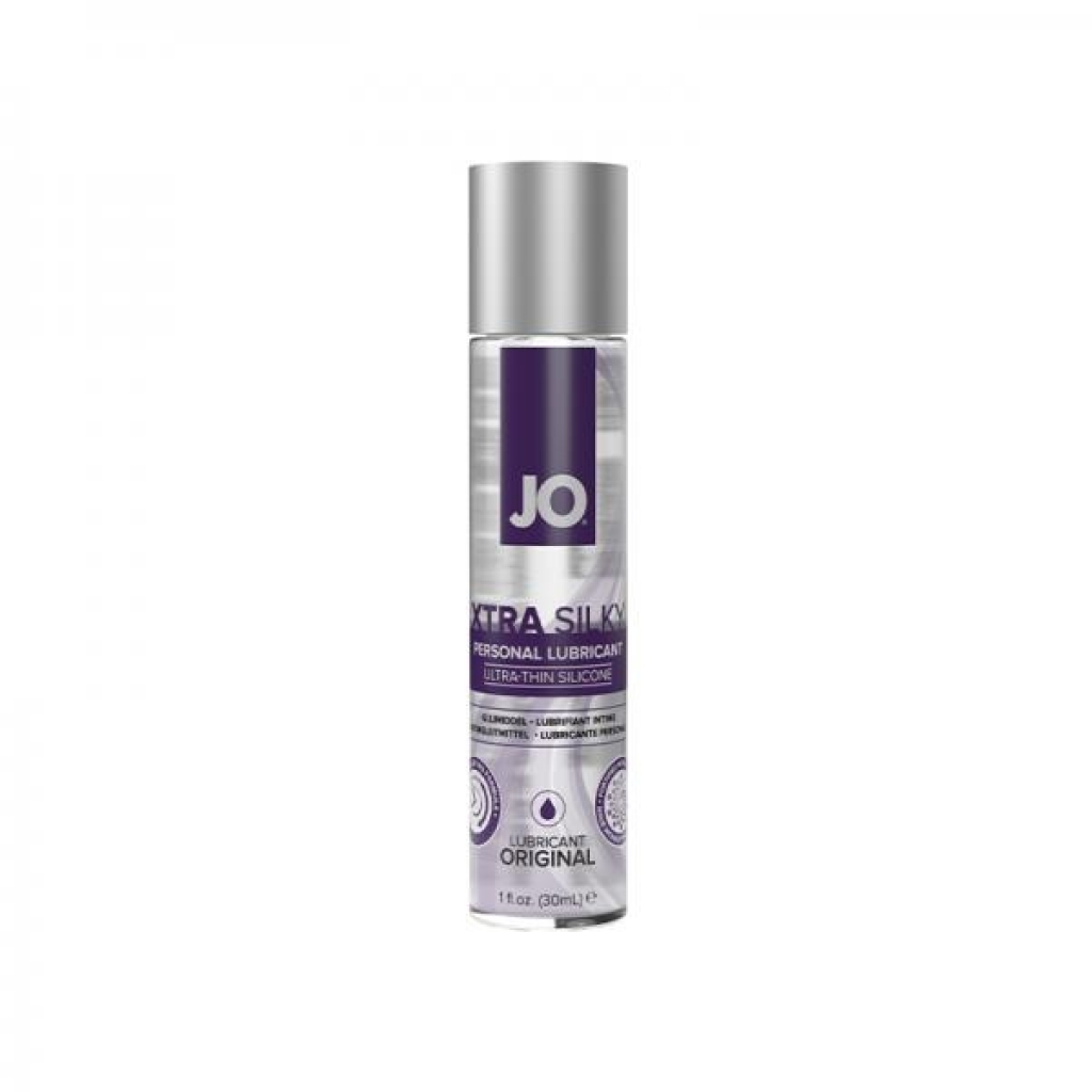 JO Xtra Silky Ultra-thin Silicone Lubricant - 1fl Oz