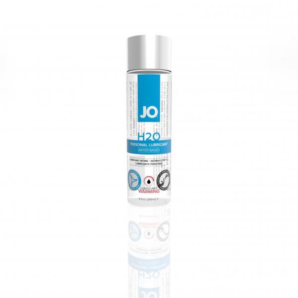 Jo H2O Warming Water Based Lubricant - 8 oz