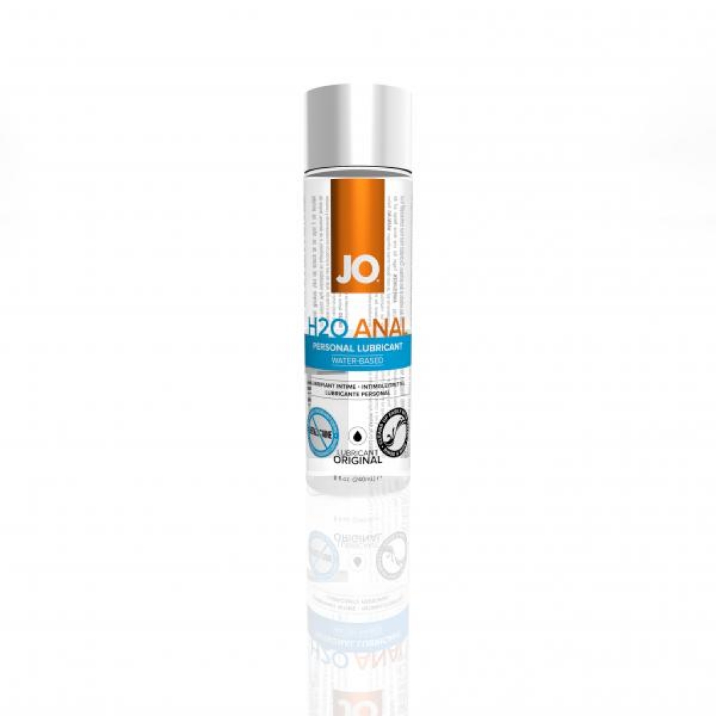 JO H2O Anal Water-Based Lubricant - 8 ounces