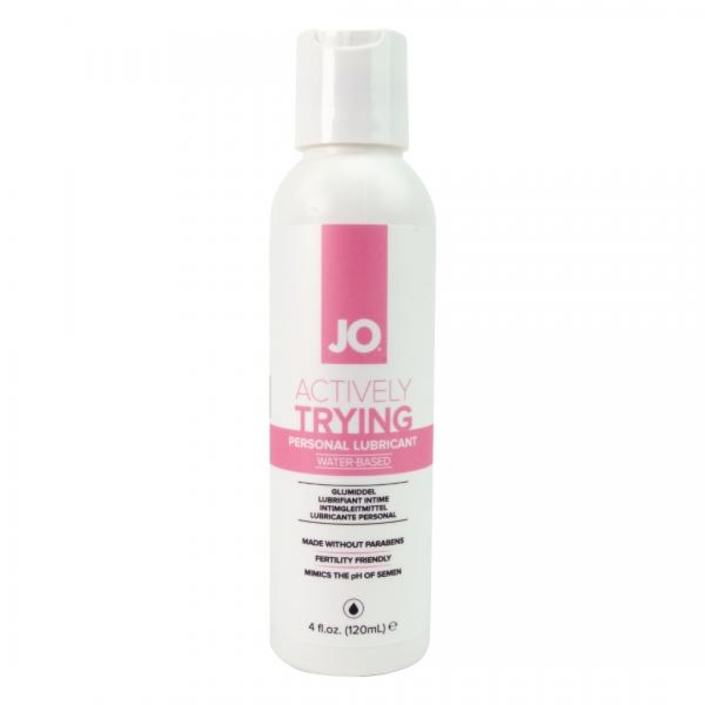 JO Actively Trying: Paraben-Free Lubricant - 4 Oz