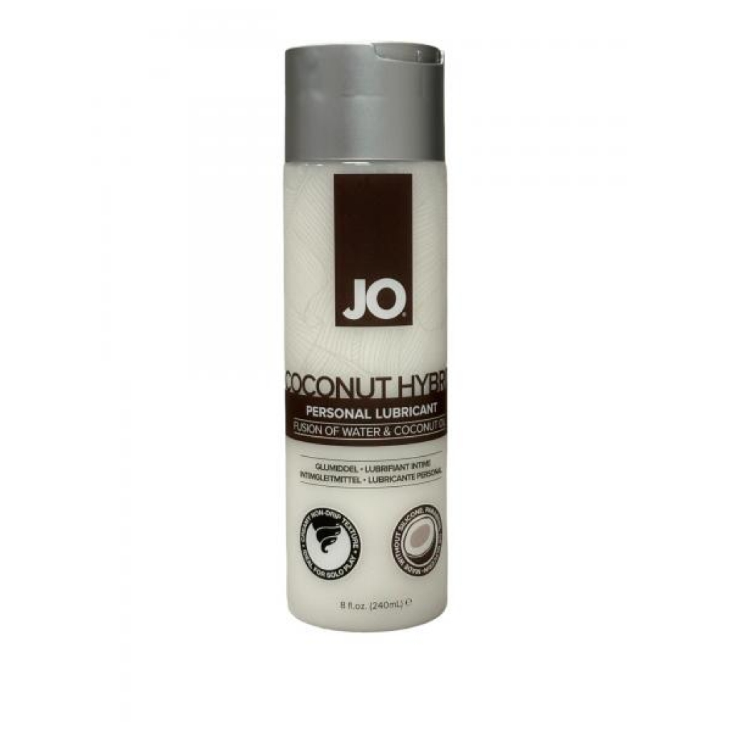 JO Coconut Hybrid Lubricant - 8 Oz