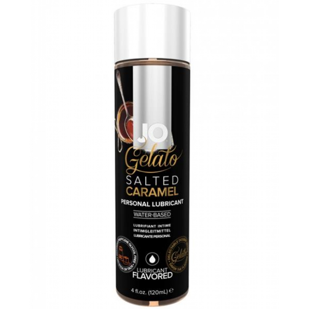 JO Gelato Flavored Lubricant - Salted Caramel 4oz