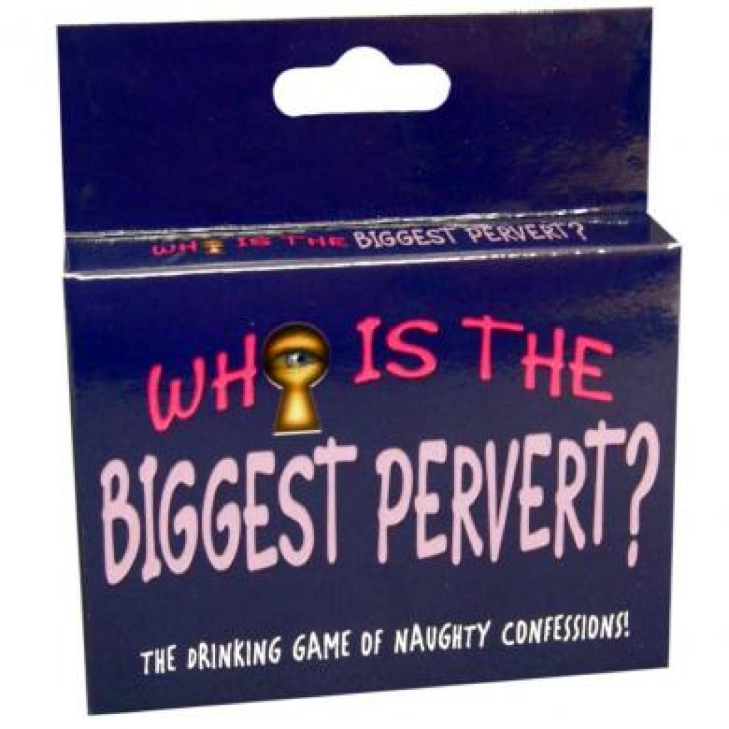 Who’s The Biggest Pervert? - Adult Drinking Card Game