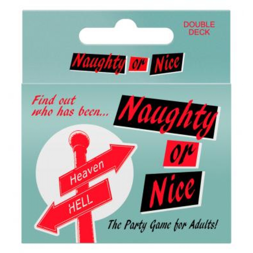 Naughty Or Nice Adult Party Game