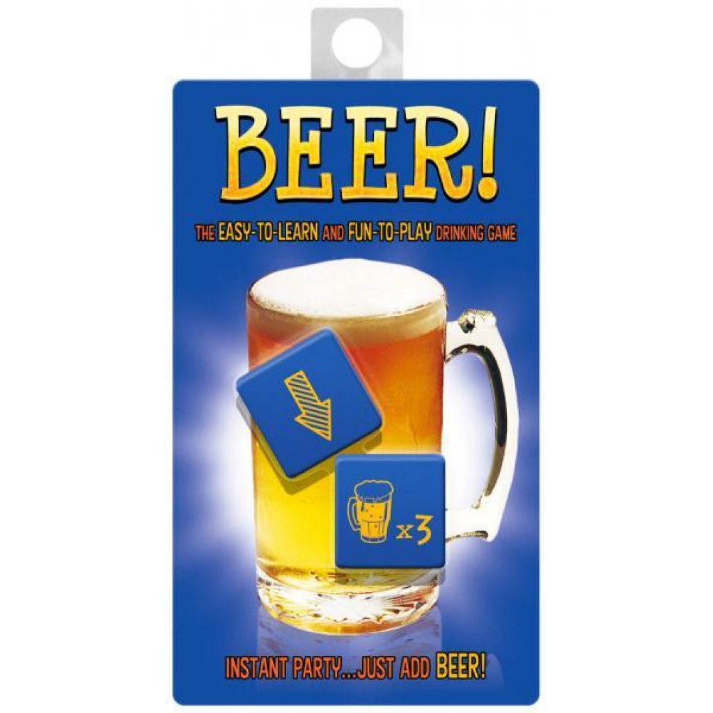 Large Beer Dice Drinking Game