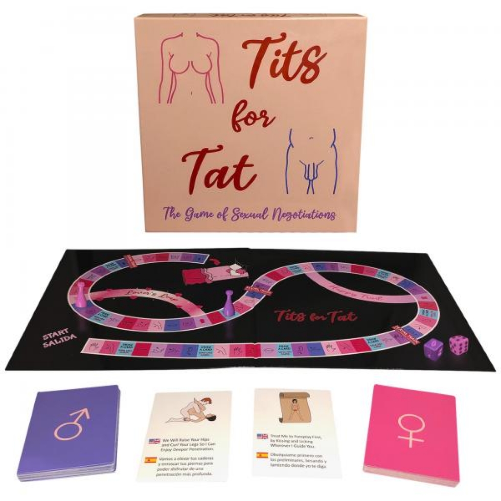 Tits For Tat Board Game - Fun for Lovers