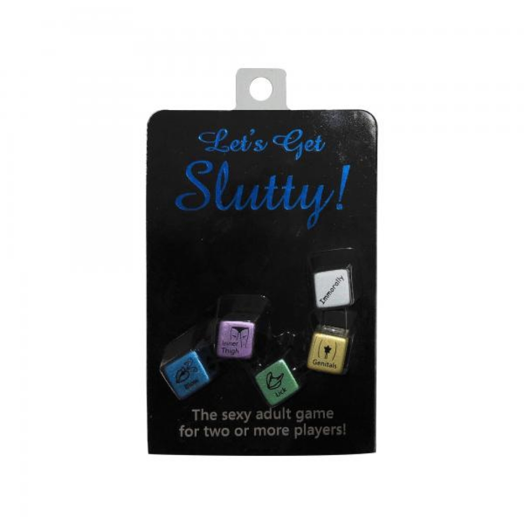 Let's Get Slutty Dice - Adult Game for Couples