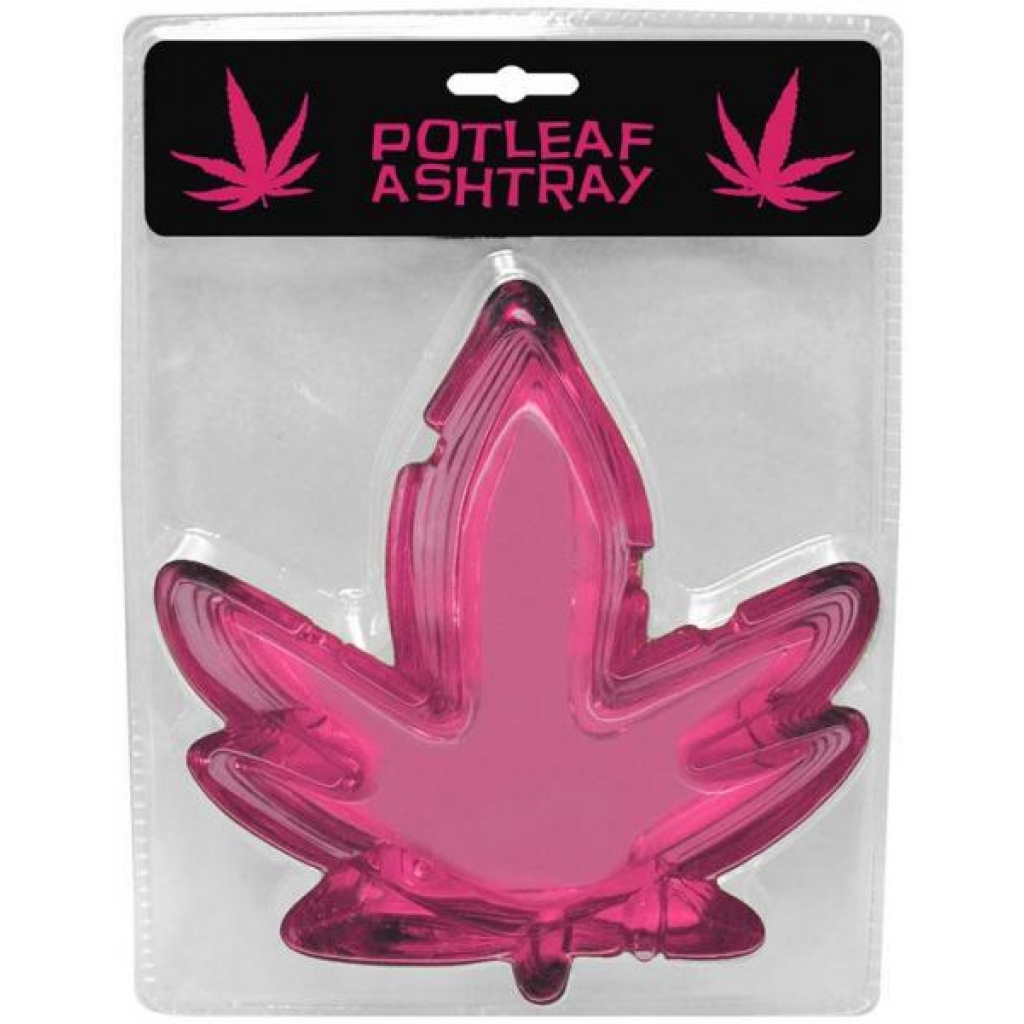 Pink Potleaf Ashtray