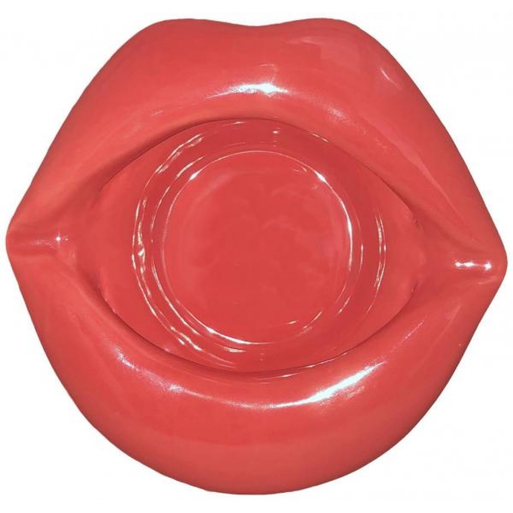 Kheper Sexy Lips Ashtray - Stylish Red