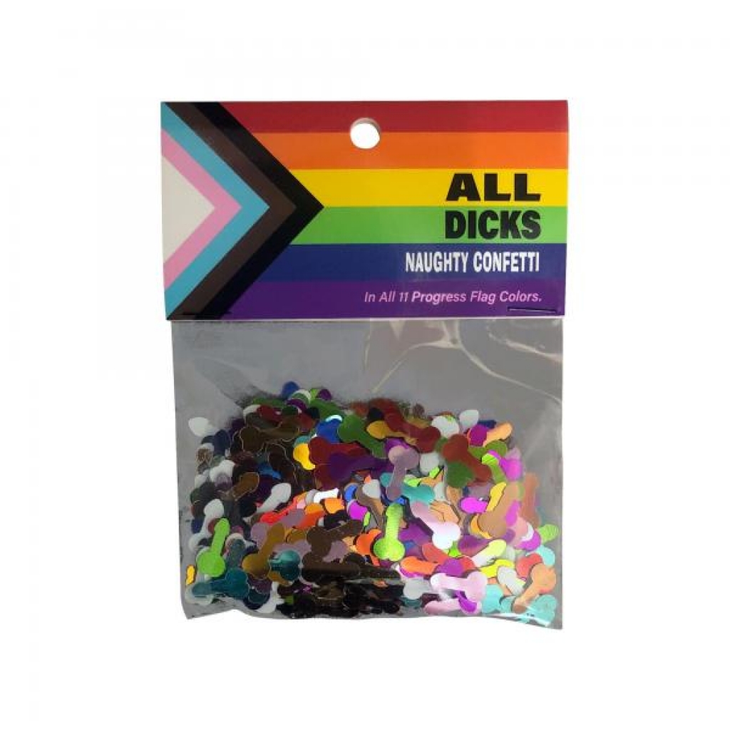 All Dicks Naughty Confetti