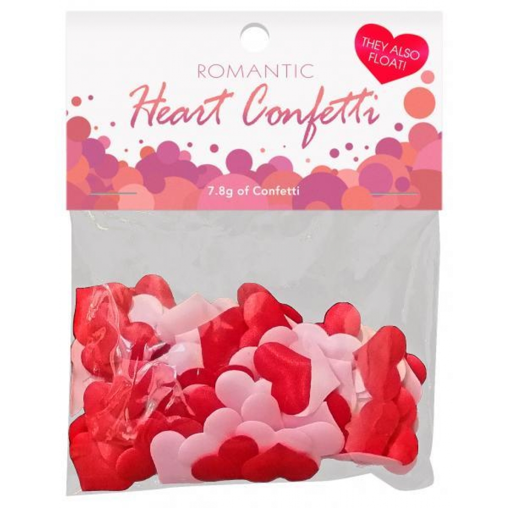 Romantic Heart Confetti - Red and Pink