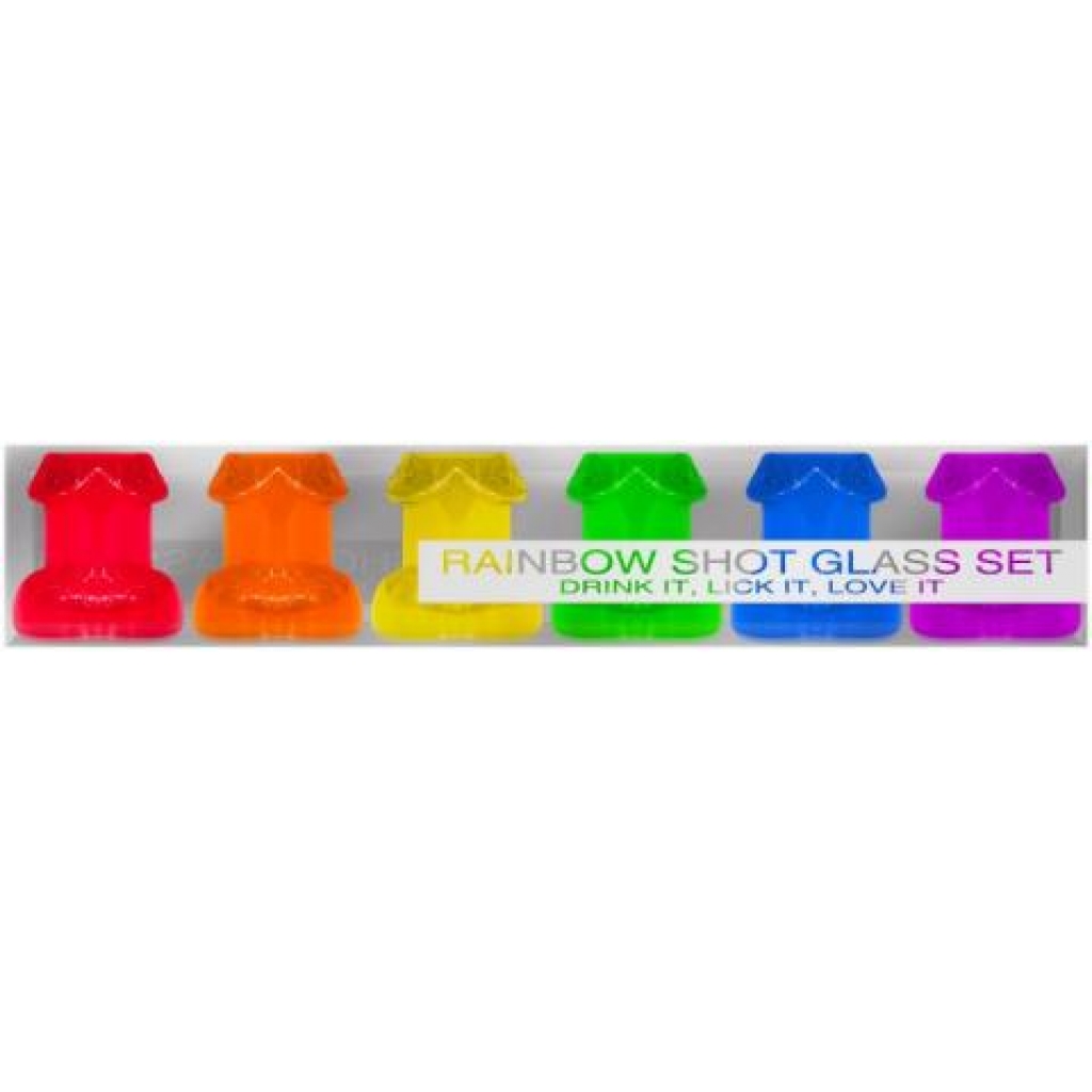 Kheper Games Rainbow Shot Glass Set - 6 Pieces