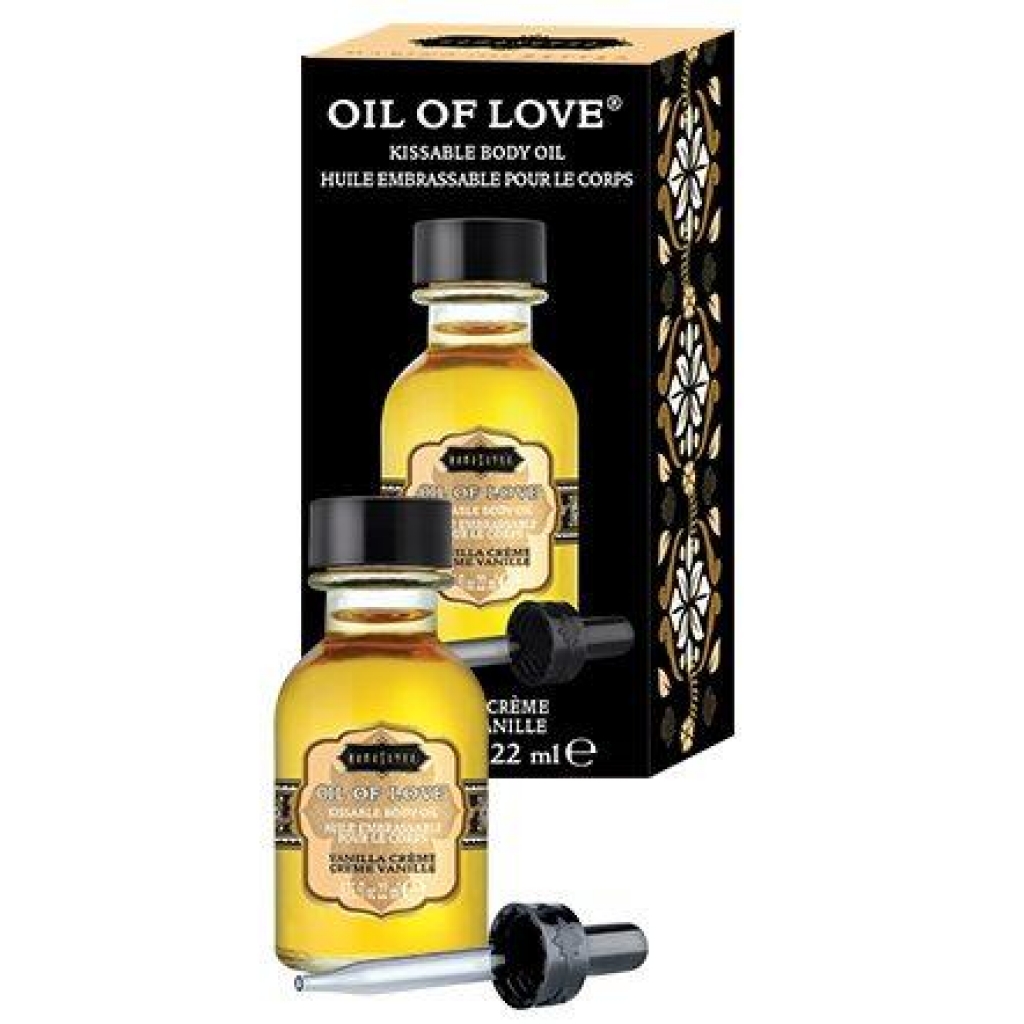 Kama Sutra Oil Of Love .75oz Vanilla Creme - Kissable Sensation