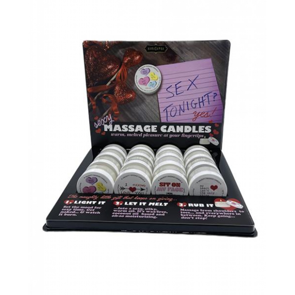 Kama Sutra Massage Candle Prepack - Ideal for Intimate Moments