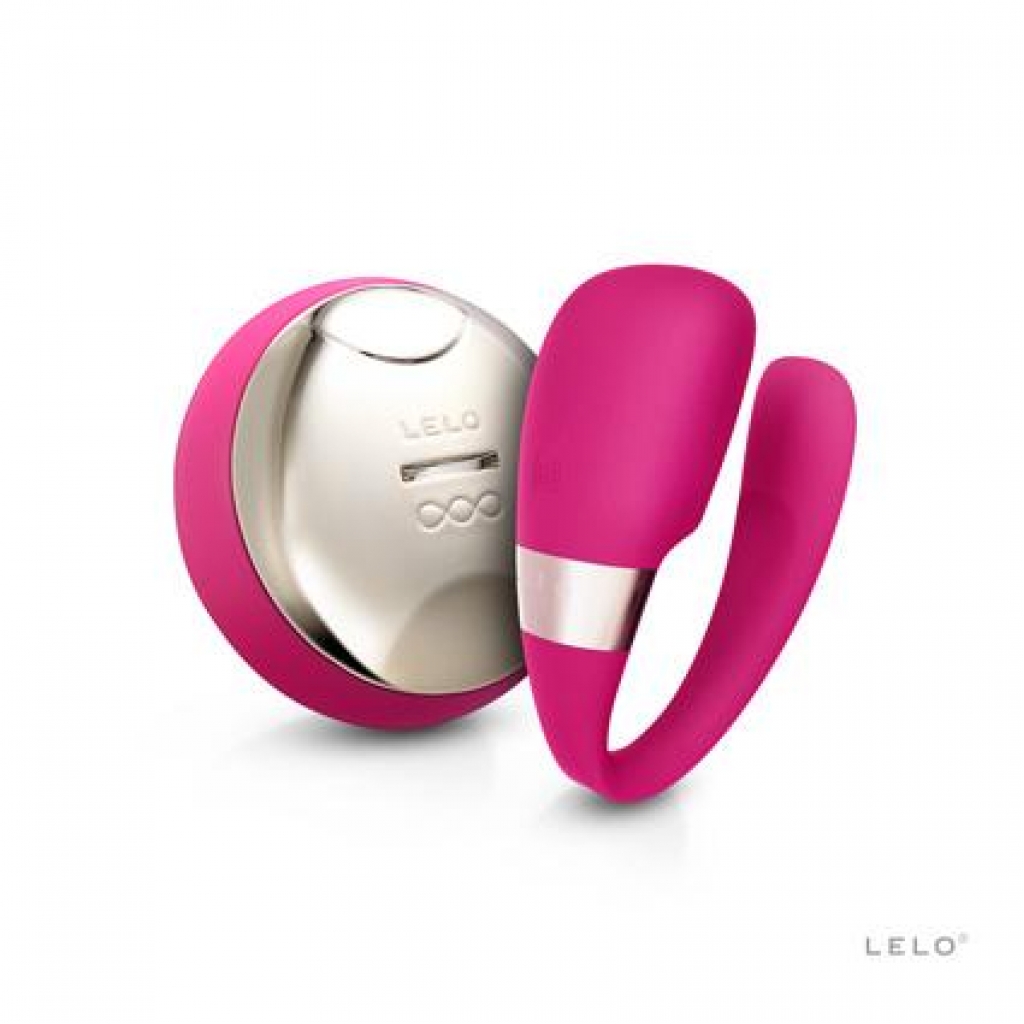 Tiani 3 Cerise U-Shaped Couples Massager