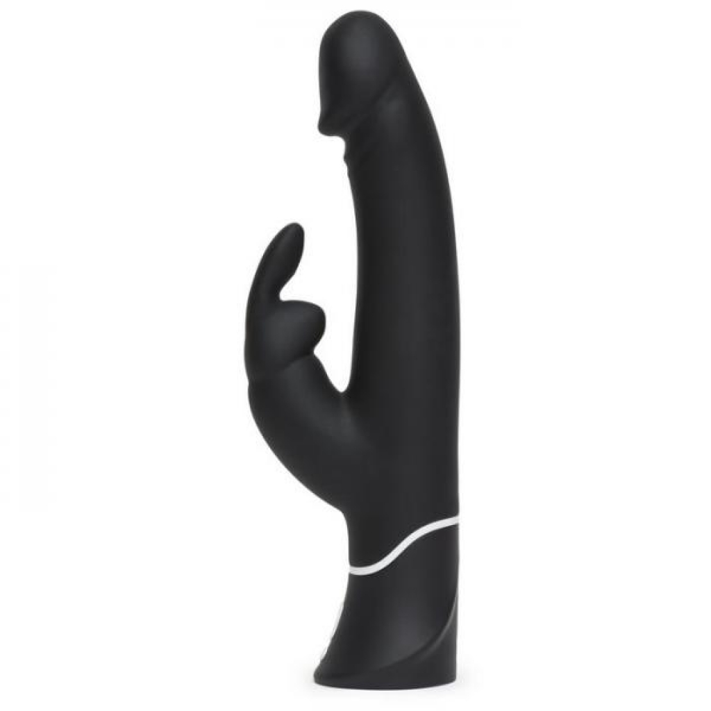 Happy Rabbit Realistic Black Vibrator – Enhanced Pleasure