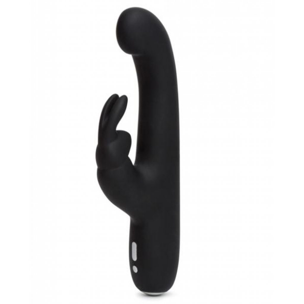 Happy Rabbit Slimline G-Spot Rechargeable Vibrator - Black