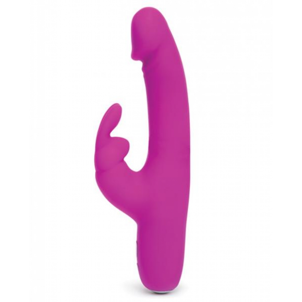 Happy Rabbit Slimline Realistic Purple Vibrator