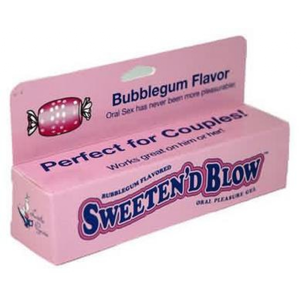 Sweeten D Blow Oral Pleasure Gel Bubble Gum 1.5 oz