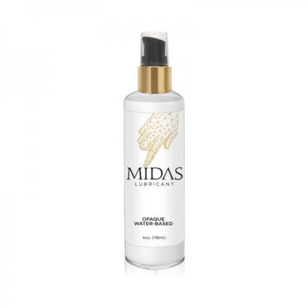 Midas Opaque Water-Based Lube - Luxurious Touch