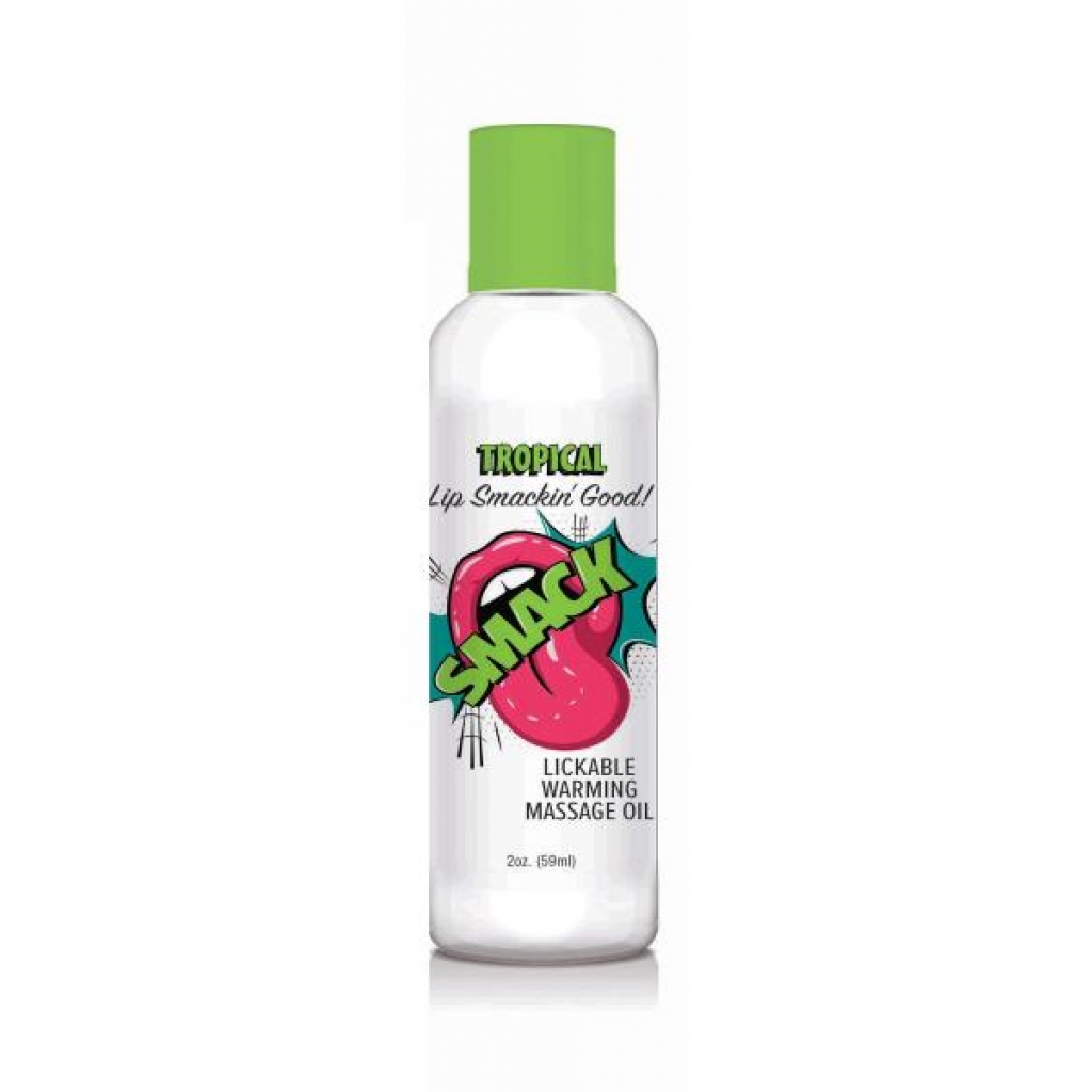 Smack Tropical 2 Oz Warming Massage Oil