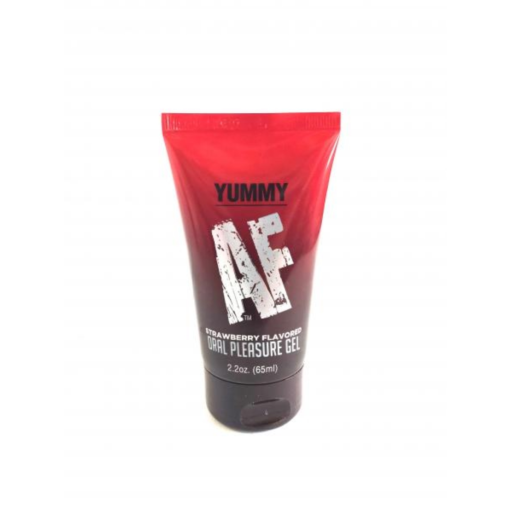 Yummy AF Strawberry Oral Pleasure Gel - 2.2oz