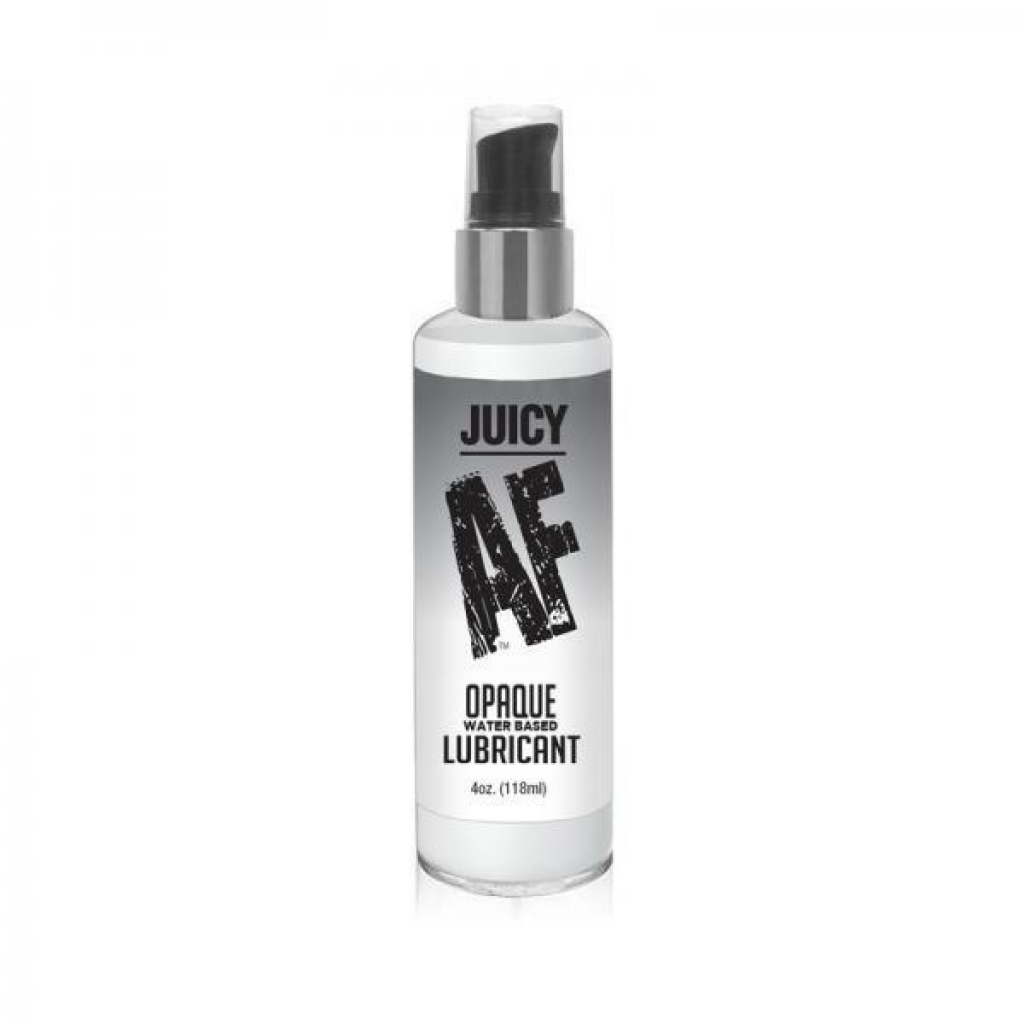 Juicy AF Opaque Water-Based Lube - 4 Oz