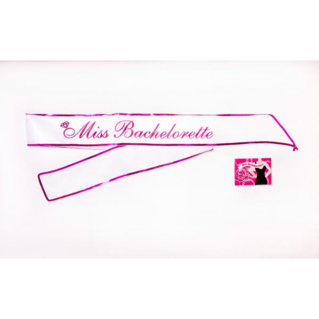 Miss Bachelorette Party Sash - 5 Foot