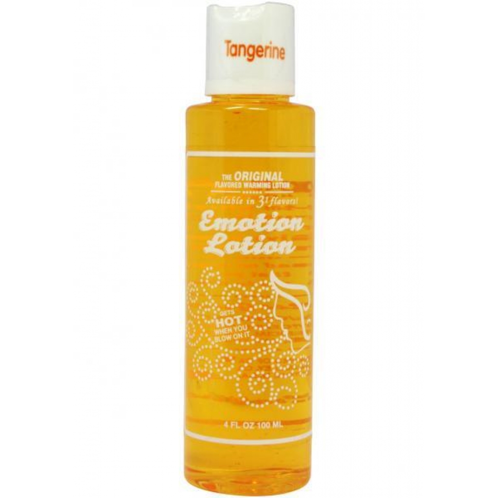 Emotion Lotion Flavored Warming Lotion - Tangerine