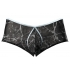 Marble Mesh Mini Shorts - Black (Medium)