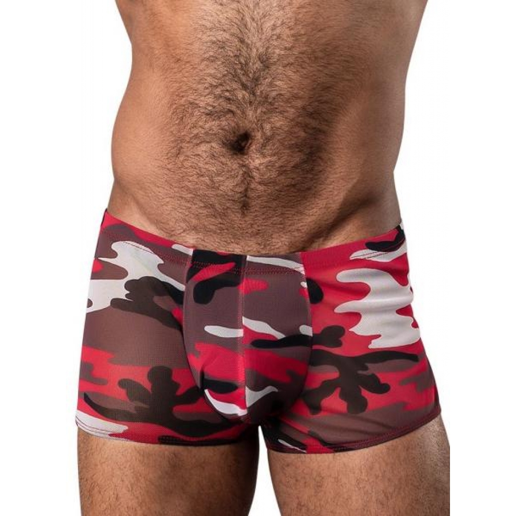 Cumouflage Mini Short Red - Stylish Comfort