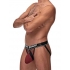 Penis Pit Penis Ring Jock Strap - Burgundy L/XL