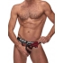 Penis Pit Penis Ring Jock Strap - Burgundy L/XL