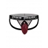 Penis Pit Penis Ring Jock Strap - Burgundy L/XL