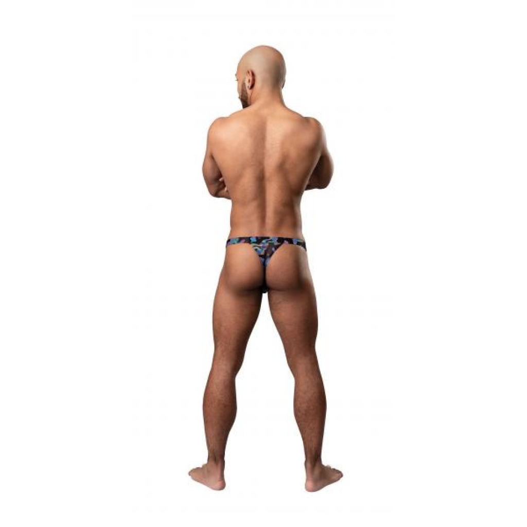 Hazy Dayz Micro Thong - Mushroom S/M