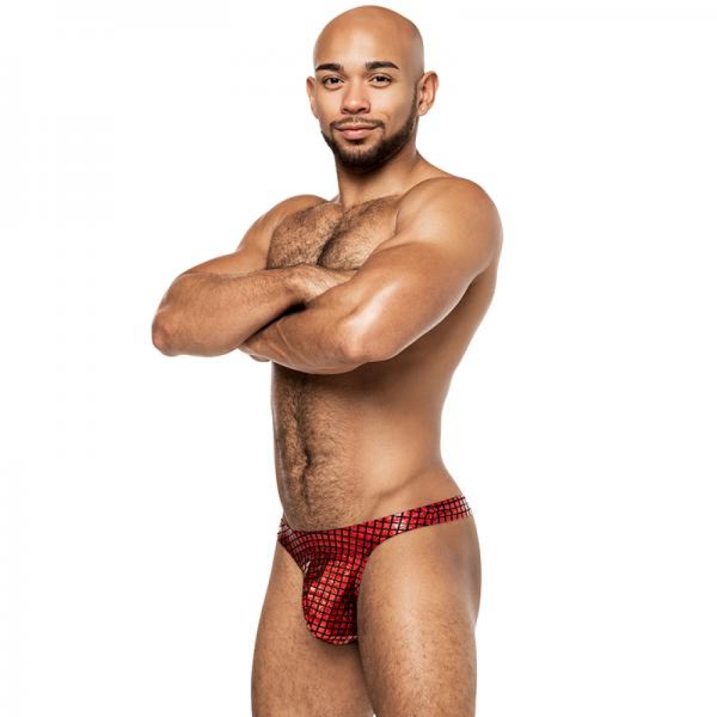 Disco Desire Bong Thong - Red S/M