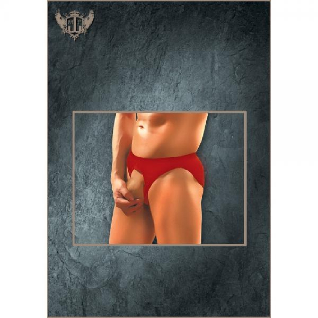 Pouchless Brief - Red - One Size