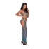 Seamless Catsuit with Toe Loops - Teal O/S