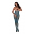 Seamless Cupless Catsuit in Teal - Daring and Chic