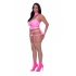 Club Candy Bra Harness & Panty Pink 2XL – Seductive Lingerie Set