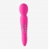 Zoe Rechargeable Dual Vibrating Wand - Hot Pink