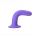 Marin 8 in Posable Silicone Dong - Purple