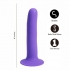 Marin 8 in Posable Silicone Dong - Purple