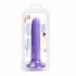 Marin 8 in Posable Silicone Dong - Purple