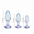 Butties 3-piece Acrylic Anal Plug Set