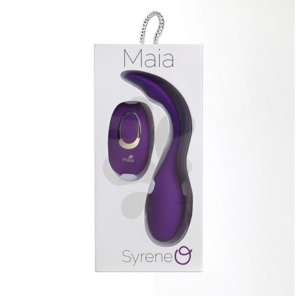 Syrene Luxury Remote Control Bullet Vibrator - Purple