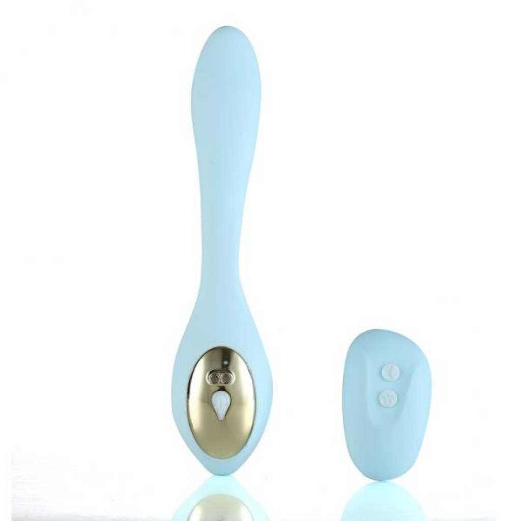 Harmonie Dual Vibrator - Teal Silicone Rechargeable